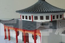 归元寺之五百居士堂古建筑模型