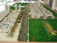 卓尔集团·汉口北国际商品交易中心模型制作完成